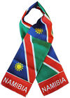 Namibia Country Lightweight Flag Printed Knitted Style Scarf 8"x60"