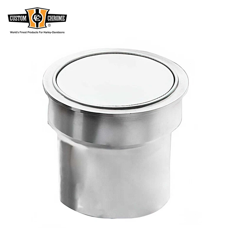 Kit de tapa de gas POP-UP de acero inoxidable cromado para tanque de gasolina personalizado Foto 1 de 1