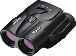 Nikon Sportstar Zoom SPZ8-24 x 25 BK Black Zoom Binoculars - Picture 1 of 3
