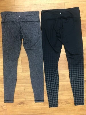 LOTE de 6 Wunder Under 25 Herringbone and Wunder Under Houndstooth Dip Dye LULULEMON Foto 1 de 4