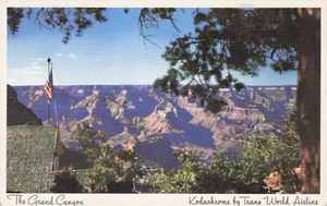 Postcard The Grand Canyon Kodachrome by Trans World Airlines TWA - Picture 1 of 2