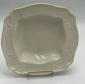 Rosenthal Sanssouci Clásico Marfil Dorado Cuadrado Verduras Pre1980 De Colección - Imagen 1 de 7