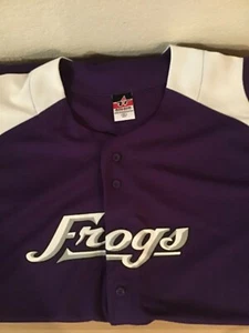 Frogs lila Baseball Trikot Größe XL. Zustand ist gebraucht. - Bild 1 von 4
