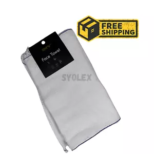 Towel Pack Cotton Face Towels White Soft Wash 12x18 Inches Body Washcloth Salon - Picture 1 of 6