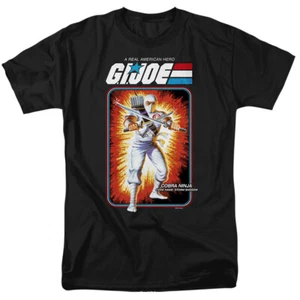 G.I. Joe - Storm Shadow Card - Adult T-Shirt - Picture 1 of 1