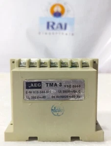 AEG TMA 3 TRIPPING UNIT RELAY 910-344-011 380-480V TMA3 - Picture 1 of 7