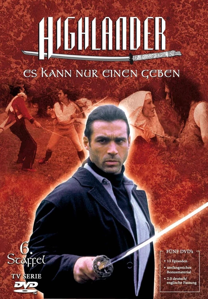 Highlander  TV Serie-Adrian Paul  Staffel season  6- Top Zustand    DVD  NEU - Bild 1 von 1