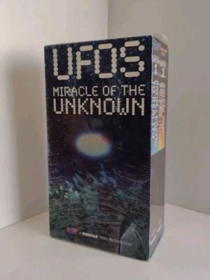 UFOs Miracle of the Unknown VHS 2-Tape Box Set Questar Video New - Image 1 of 4