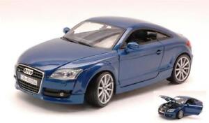 1:18 MOTORMAX Audi Tt Coupe 2007 Blue Met MTM73177BL