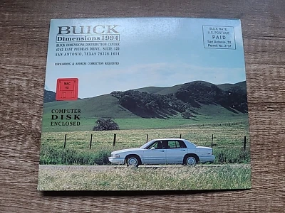 Buick 1994 Computer Disk Car Information Mailer New - Image 1 of 2