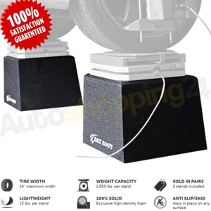 Race Ramps RR-WS-14 18" L Wheel Stands - Photo 1 sur 7