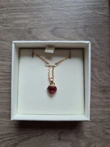 Swarovski Chroma Heart Pendant - Picture 1 of 10