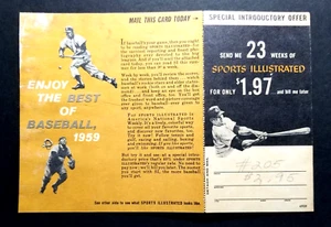 Mickey Mantle 1959 Sports Illustrated add. - Picture 1 of 2