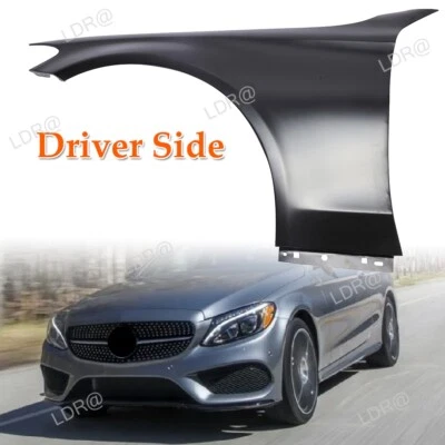 Fender Assembly For 2015-2022 Mercedes Benz C300 C43 AMG Front Driver Left Side - Image 1 of 4