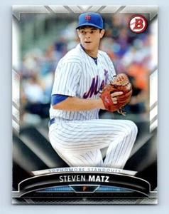 2016 Bowman Sophomore Standouts Steven Matz New York Mets #SS-7 - Picture 1 of 2