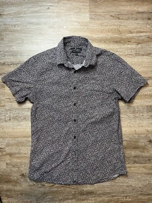 Marc Anthony роскошь синий цветочный Slim Fit размер маленький - Изображение 1 из 4