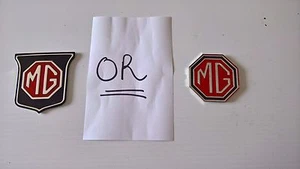 MOTIVO INSIGNIA MIDGET MGB rejilla emblema capó AHA9318 ARA2148 MG capucha parrilla - Imagen 1 de 4