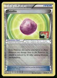 Pokemon Tcg Eviolite 91/101 Pokemon League Reverse Holo Promo LP - Picture 1 of 2