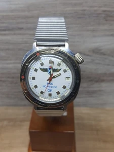 Vostok Komandirskie Uhr Soviet Vintage Military Space Forces Pilot Armbanduhr # - Bild 1 von 24