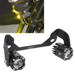 Spotlight Auxiliary LED Front Fog Light Lamp For YAMAHA MT-25 MT-03 2021-2025 - Picture 1 of 24