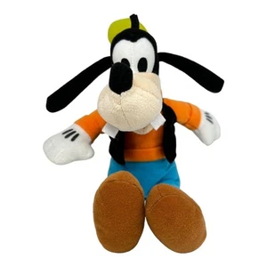 Disney Goofy Plush Toy Stuffed Animal Small Dog Doll 11” Just Play Dad Gift - Picture 1 of 7