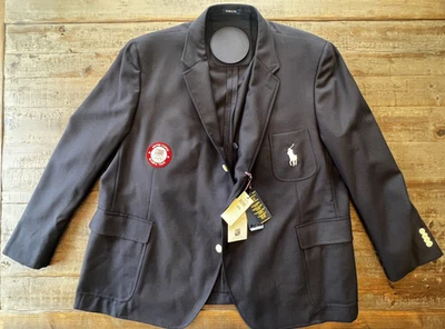 Blazer Team USA Ceremonia de Apertura Olímpica 2020 Tokio Polo Ralph Lauren Nuevo con Etiquetas Foto 1 de 4