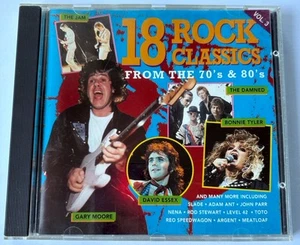 18 Rock Classics From The 70’s & 80’s Vol.3, (CD, Pickwick) - Picture 1 of 3