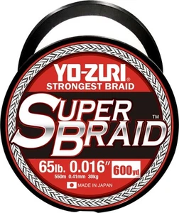 Superbraid 600 Yd Floating Braid, White, 65 Lb - Picture 1 of 1