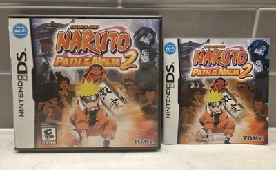 Naruto Path of the Ninja 2 Nintendo DS, 2008 w/ Manual TESTED Shonen Jump TOMY - Image 1 of 4