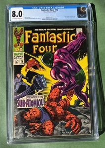 Fantastic Four #76 - CGC 8.0 - Silver Surfer, Galactus - Picture 1 of 4