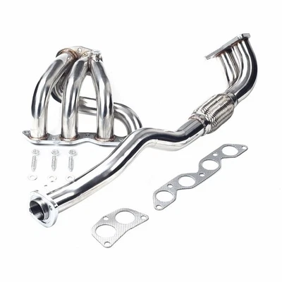 For 1993-97 Toyota Corolla 1.6 4A-FE 7A-FE l4 Stainless Exhaust Header Manifold - Image 1 of 4