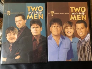 Two and a Half Men: Season 6 + 7 DVD Box Sets Complete - Picture 1 of 1