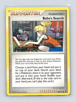 Pokémon TCG Bebe's Search 89/111 Rising Rivals Normal MP - Image 1 of 2
