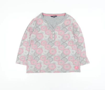 Maine New England Women's Multicoloured Henley Size 12 - Image 1 of 4