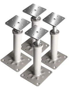 4 Pack House Floor Jacks, Adjustable Jack Post for Leveling, 13"-16" Height T... - Bild 1 von 7