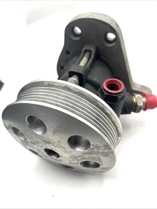 92-96 LT1 Corvette Camaro POWER STEERING PUMP Billet Pulley Adjustable Bracket - Foto 1 di 10