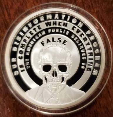 2019 Silver Shield CIA Proof Round InfoIndCom Series 2 - Image 1 of 3