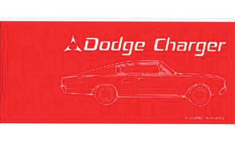 Dodge Charger 1967 manual del propietario Foto 1 de 1
