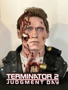 Terminator Resin Bust Prop 1:1 Horror statue - Picture 1 of 2