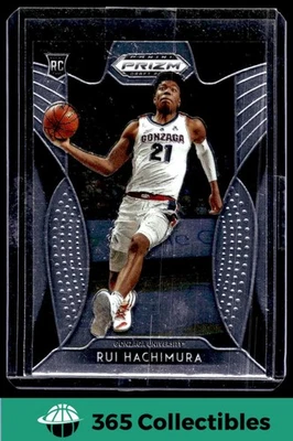 2019 Panini Prizm Draft Picks Rui Hachimura Rookie #10 Gonzaga Bulldogs - Image 1 of 2