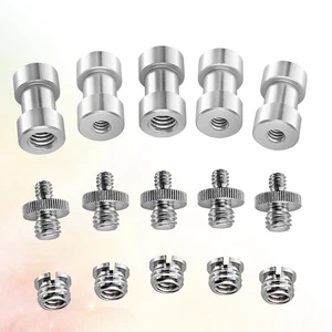  15 PCS/Set Tripod Threaded Adapter Mount Screws Camera Accessories - Picture 1 of 12