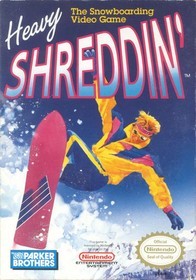 Heavy Shreddin Snowboarding NES
