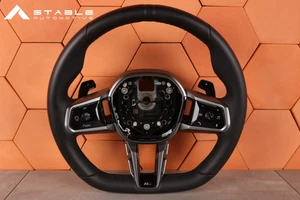 BMW 5' G60 G61 X3 G45 VOLANTE ORIGINAL M-SPORT ASISTENCIA PALETA TÉRMICA - Imagen 1 de 14