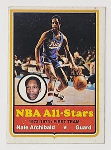 Vintage 1973-74 Topps - Nate Archibald #1 - Picture 1 of 2