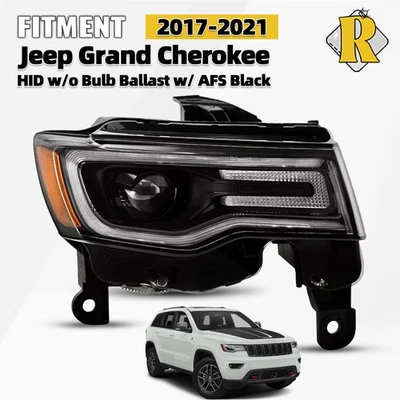 For 2017-2021 Jeep Grand Cherokee HID/ Xenon Headlight w/o Bulb Right Side16pins Foto 1 de 4
