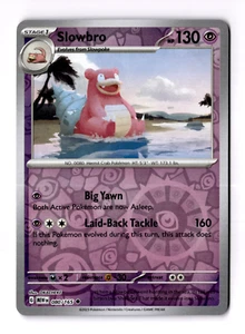 Slowbro 080/165 Sv: Scarlet & Violet 151 Reverse Holo - Picture 1 of 3