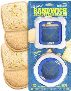 Máquina incrustable - Cortador y sellador de sándwiches - Combo PBJ (redondo y cuadrado) - Imagen 1 de 4