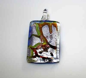 Lampwork Murano Glas Pendelleuchte 34x24 6515D - Bild 1 von 1
