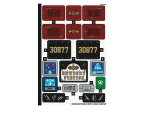 LEGO STICKER SHEET #1 ONLY 70424 GHOST TRAIN EXPRESS from set New - Picture 1 of 1