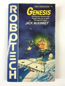 Vintage Robotech 1987 First Edition Genesis by Jack McKinney - Foto 1 di 5